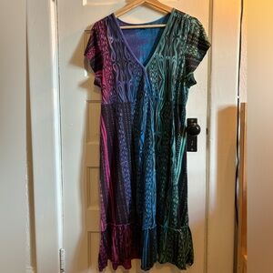 Lucky Brand Tie Dye Dress Women’s L